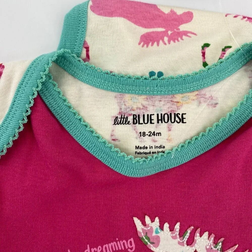 Little Blue House by Hatley Moose Bodysuit & Hat - New!